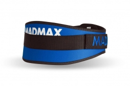 MADMAX Fitness opasek SIMPLY THE BEST blue